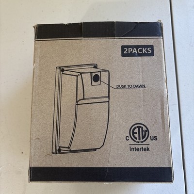 Photocell Led Wall Pack Light 5000k