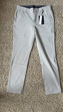 NWT Boston Scott Links Collection Golf Pants Khaki 32x32