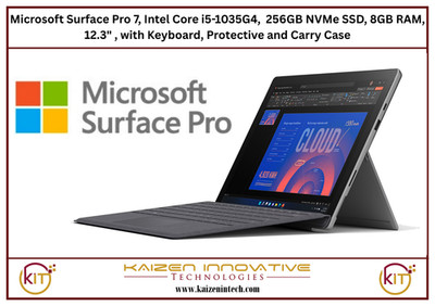 Microsoft Surface Pro 7 12,3'' Touch i5 10. Gen 8GB RAM 256GB NVMe, plus Hüllen