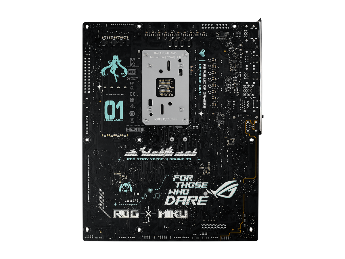 ASUS ROG STRIX X870E-H GAMING WIFI7 HATSUNE MIKU EDITION AMD X870E