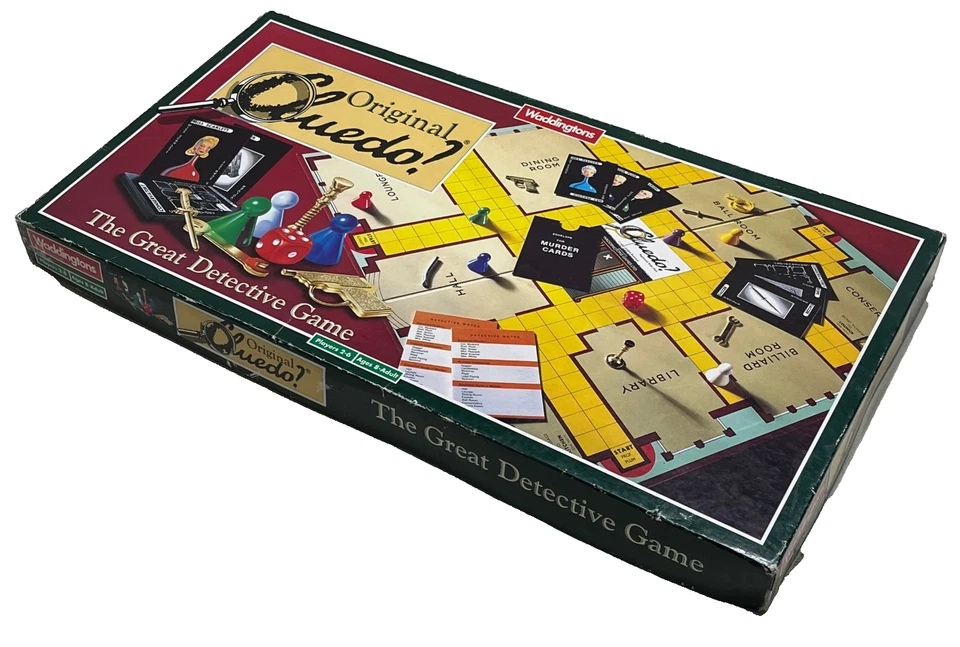 Original CLUEDO : The Great Detective Game - 1995 Vintage Waddingtons Edition - Image 4 of 4