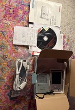 Canon IXUS 105 Digital Compact Camera Silver boxed working with accessories etc