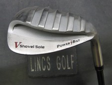 Power Bilt V Shovel Sole 56° Sand Wedge Wedge Flex Graphite Shaft PowerBilt Grip