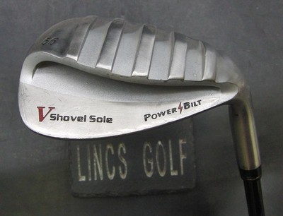 Power Bilt V Schaufelsohle 56° Sand Wedge Keil Flex Graphitschaft PowerBilt Grip