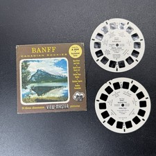 Banff National Park Alberta Canada Canadian Rockies 3d View-Master 2 Reels Only