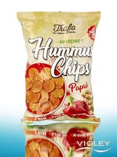 Trafo Organic Hummus Chips Paprika 75g-6 Pack