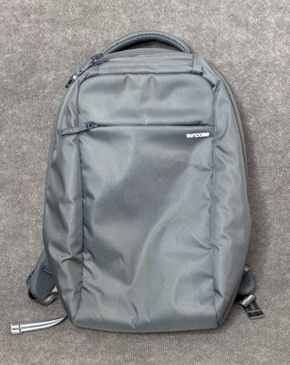 Incase City Laptop Backpack Gray Padded MacBook Travel Work School Ergonomic