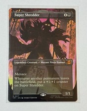 Super Trituradora (Tortugas Ninja Adolescentes Mutantes) - Sin Fronteras - Paquete Casi Nuevo Fresco Magic The Gathering