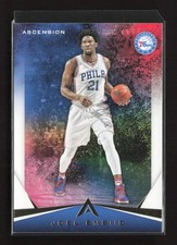 2017 Panini Ascension Joel Embiid Autograph #64 card