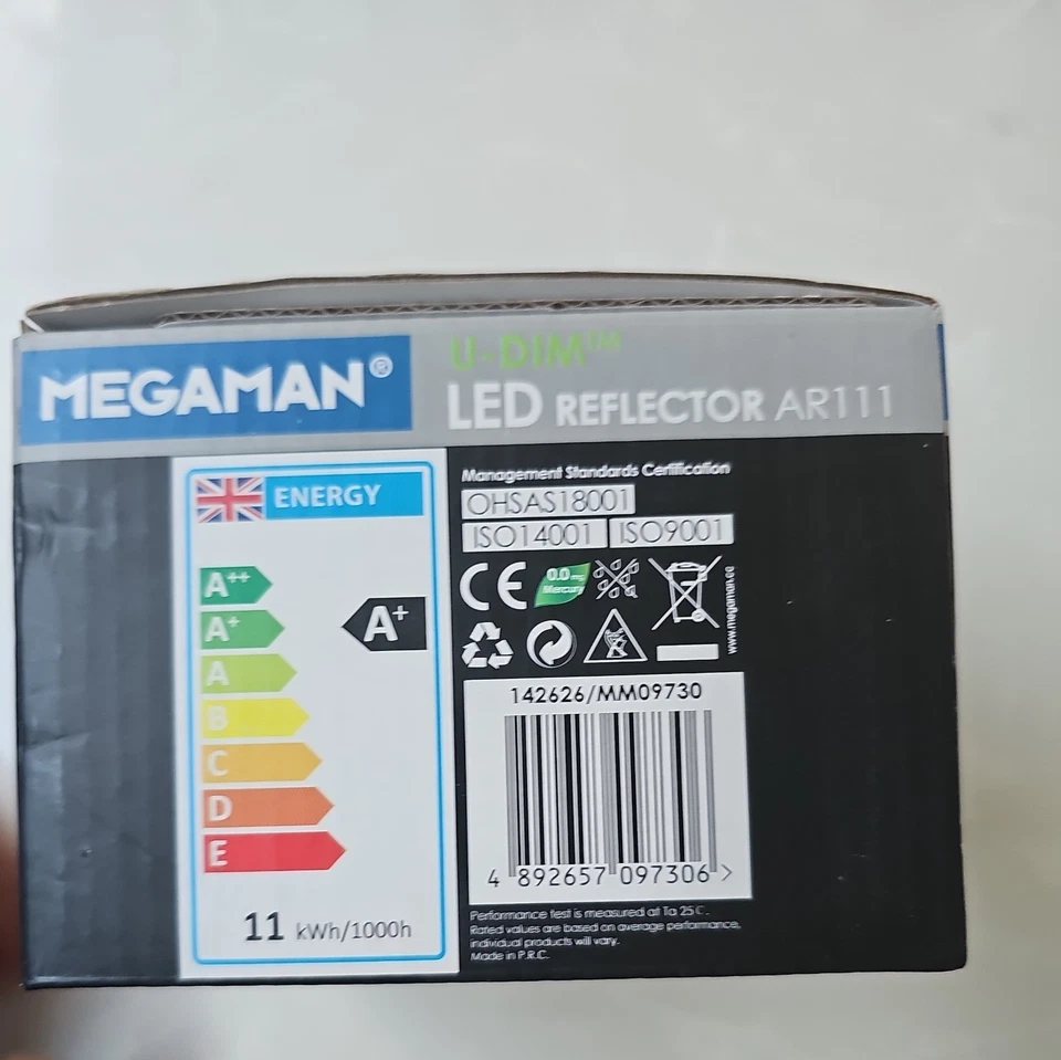 Megaman  AR111 11W ER205110/dm/db-HRv00-2b - Image 3 of 3