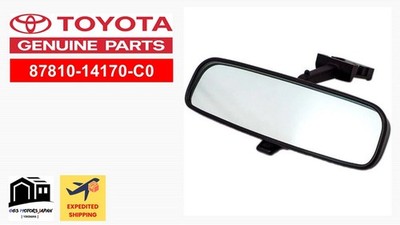 TOYOTA OEM 87810-14170-C0 AE86 LEVIN TRUENO Raum Innen Rückspiegel schwarz