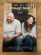 * NICOLE HOLOFCENER * signed 12x18 poster * ENOUGH SAID * COA *