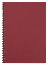 Clairefontaine Basic Wirebound Notebook - Ruled w/ margin 50 sheets - 8 1/4 x