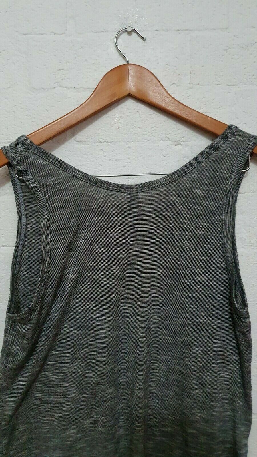 LORNA JANE Designer Womens Grey Activewear Running Sleeveless Gym Top Size S - Picture 3 of 6