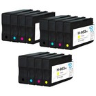 12 wkładów atramentowych (zestaw) do HP Officejet Pro 7730, 8218, 8716, 8725, 8740