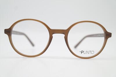 Glasses Marion Ramm PUNTO P 14 Brown Oval Eyeglass Frame New
