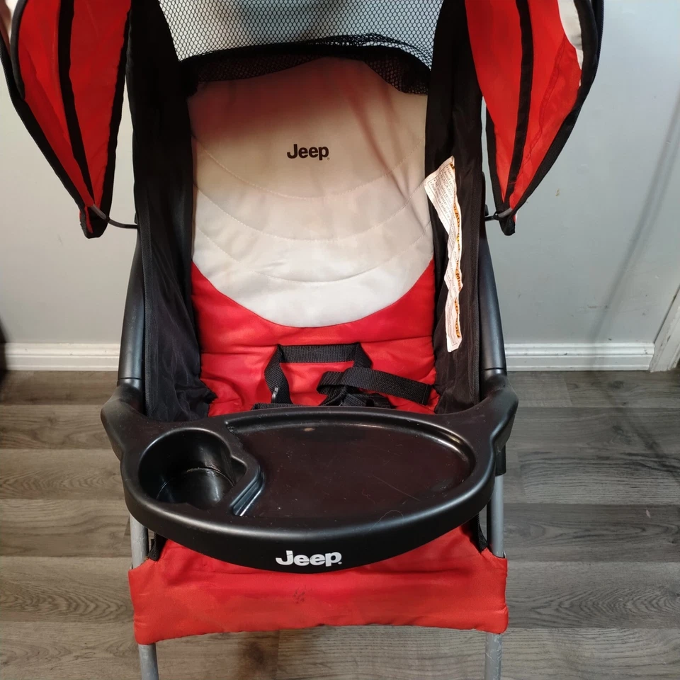 Cochecito de bebé de viaje compacto ligero fácil de plegar Kolcraft Jeep Cherokee Foto 3 de 4