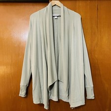 Athleta Pranayama Restore Wrap Jacket Fern Sage Green Size Small