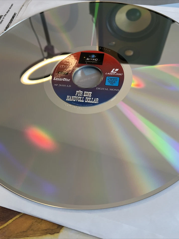 Laserdisc Für eine Handvoll Dollar/ Für ein paar Dollar mehr 2 Disc Pal deutsch - Bild 4 von 4
