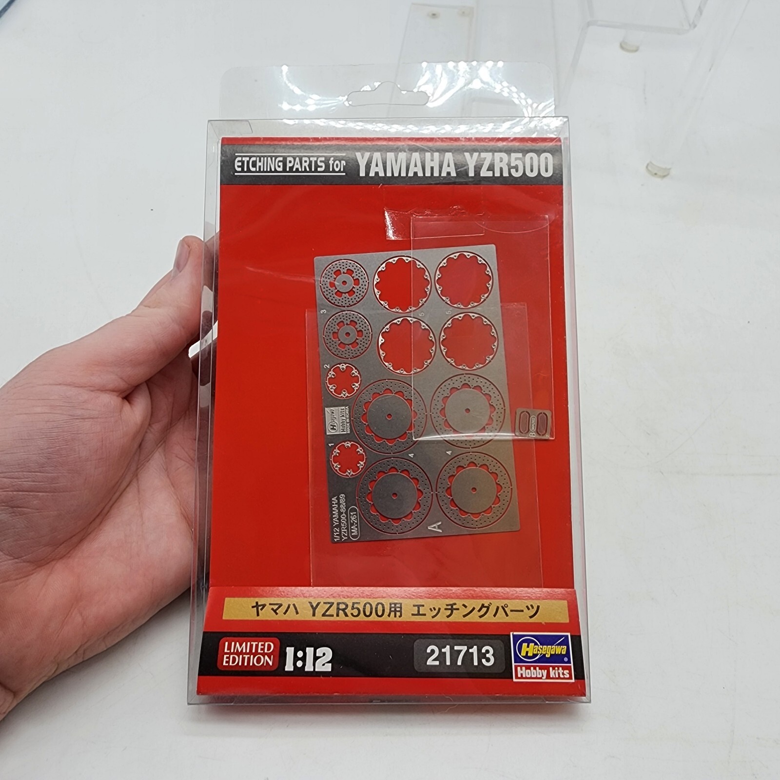 Hasegawa 1:12 Yamaha YZR500 Etching Parts 21713 Brand New Sealed Free Shipping