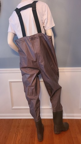 Galen Fishing Waders for Men/Women with Boots Chest Waders Waterproof Size 7