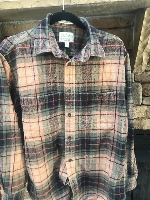 Cabela's Logger Flannel Shirt Large Tall Northwood Plaid NEW | eBay