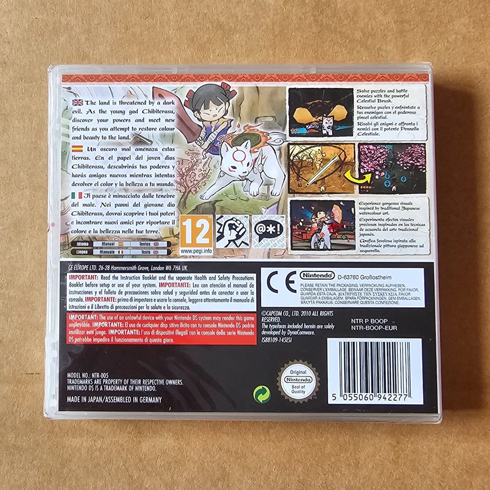 Okami Den Okamiden (Nintendo DS, 2010) Brand New and Sealed - Image 2 of 4