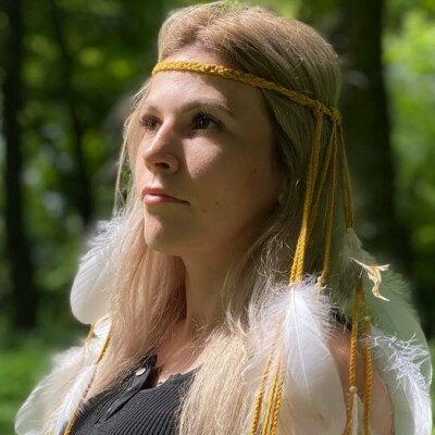 Large feather head band Amazon.com : GORTIN Boho Feather Headband Gypsy Headpiece  main image 3