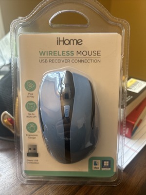 New iHome Wireless Mouse for Mac & PC Windows New