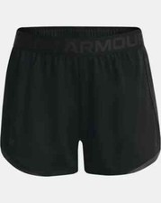 NEW Women's Under Armour UA Play Up 2.0 Shorts Black Size Small