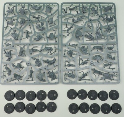 20x SKAVEN CLANRATS Skaventide *New on Sprue* Warhammer Age of