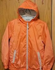Cat  Jack Girls Windbreaker Light Jacket Coral Orange,Size M