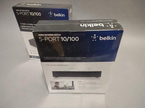 Belkin 5-Port 10/100 Wired Network Switch | Brand New - Picture 4 of 6