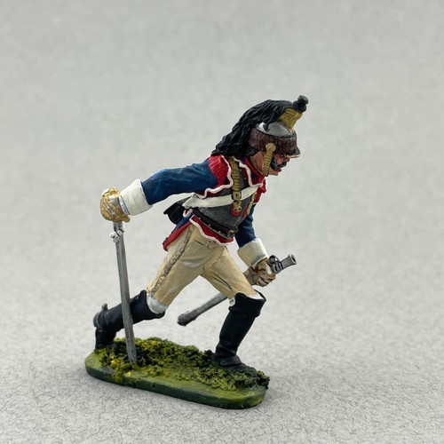 Napoleonic French Cuirassier 54 mm, Painted tin toy soldier, Napoleonic figure - Picture 2 of 11
