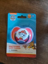 Paw Patrol Pacifier with Cover - Nickelodeon Baby - BPA Free New Sealed