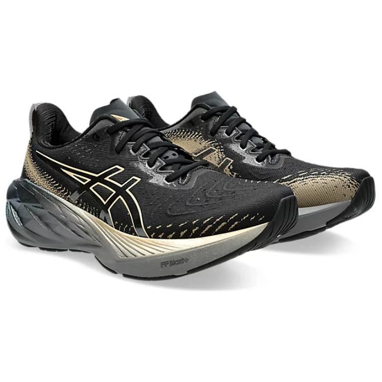 ASICS Novablast 4 Platinum Black Champagne 1011B924-001 | eBay