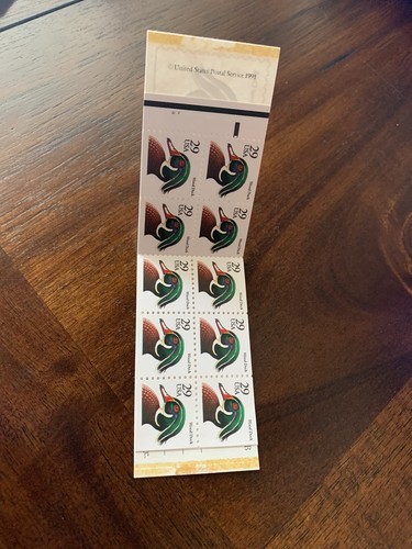 U.S. Booklet #174, 1991, 29 cent Wood Duck, MNH, BK174 - Picture 4 of 5