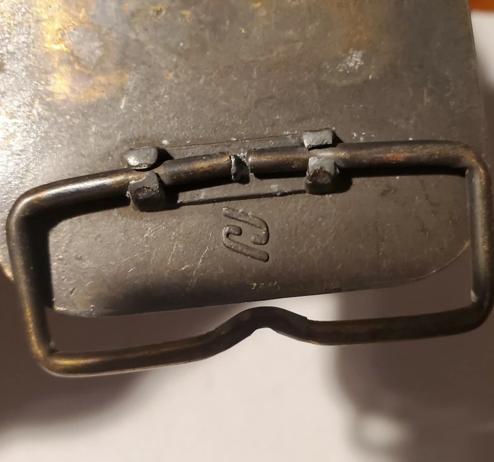 Hebilla de cinturón hidráulica JJ Hi vintage  Foto 3 de 4