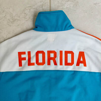 Rare VTG Adidas Florida Track Jacket Full Zip Sweater M Medium