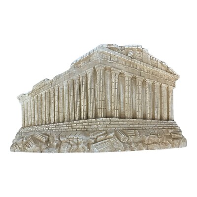 Parthenon Acropolis Athens goddess Athena Temple Cast Stone Greek Sculpture Wall
