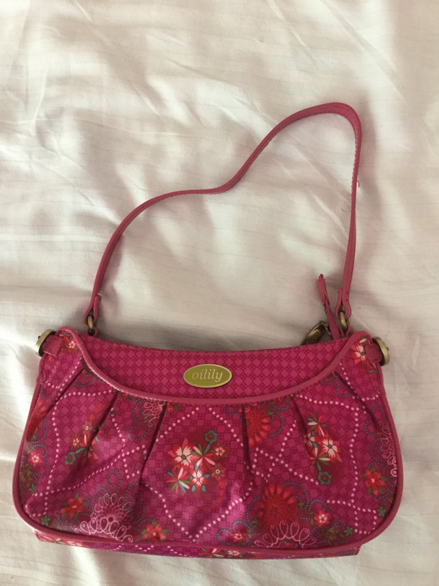 oilily pink shoulder bag | eBay