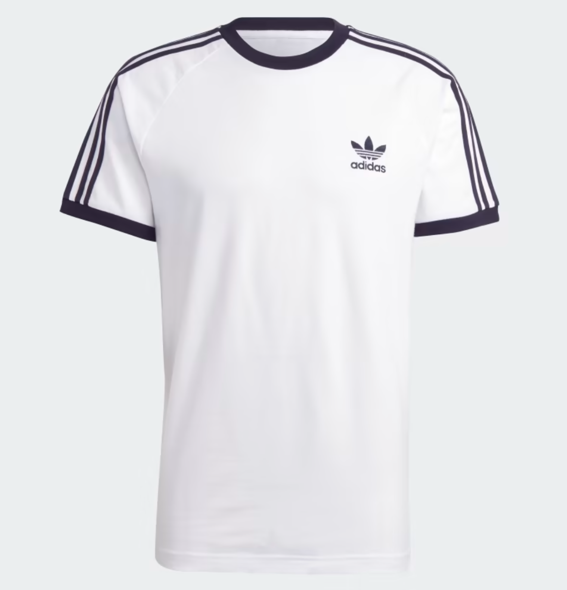 NEW MENS ADIDAS ORIGINALS 3-STRIPES CALIFORNIA TREFOIL TEE SHIRT