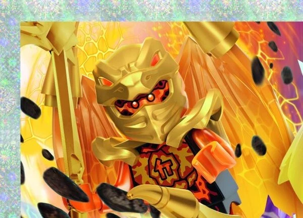 Blue Ocean LEGO Ninjago 2023 Crystalized Sticker Nr. 1