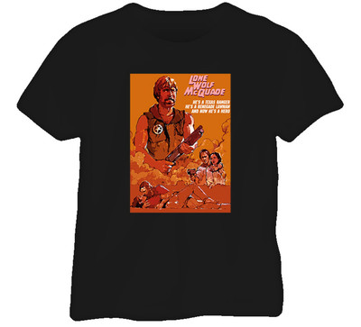 Lone Wolf Mcquade Chuck Norris Kampfsport T-Shirt