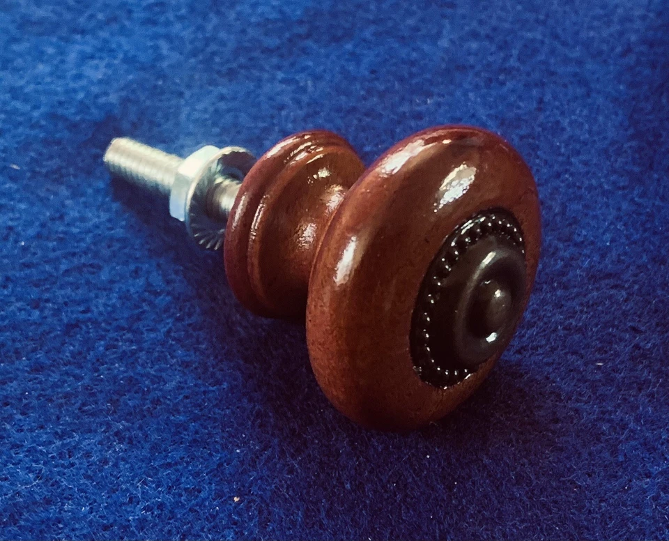 Диаметр 1,5 дюйма ОТРЕСТАВРИРОВАННЫЙ антикварный ящик для вишневого клена выдвижной шкаф с ручкой - Изображение 2 из 3