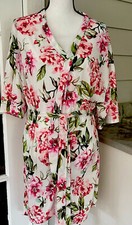 Woman’s Show Me Your Mumu Robe Vintage Rose Floral Robe- One Size