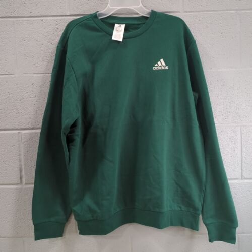 NEW Adidas Men's Size XL Forest Green Crewneck Sweatshirt R3-D