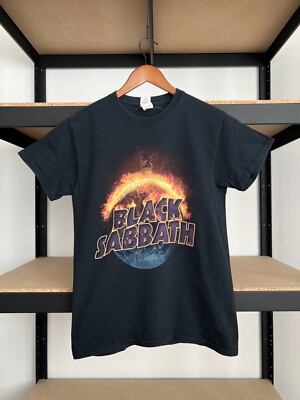 Vintage 2016 Black Sabbath The End Tour Black T-shirt Sz S | eBay