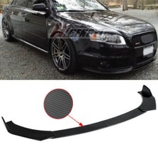 Für Audi A4 S4 RS4 B7 Front Spoiler Lippe Frontlippe Frontansatz + Anbaumaterial