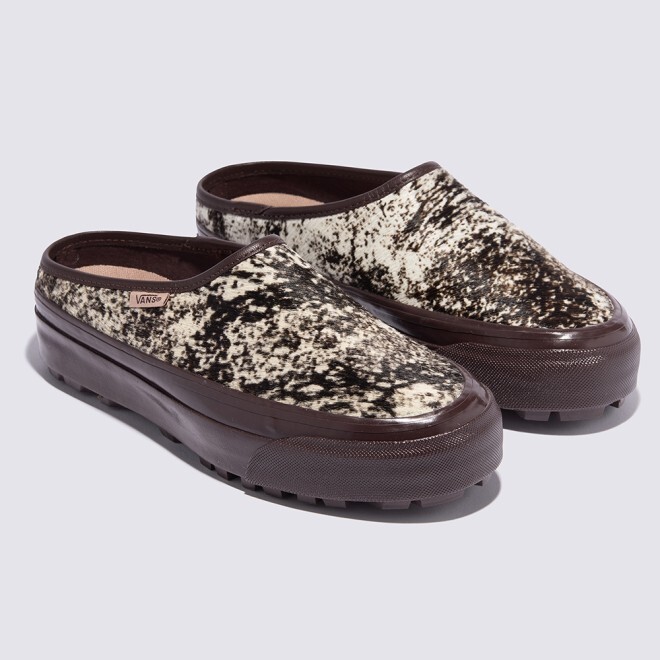 Scarpe sneakers unisex Vans Premium Pony Hair Stlye Mule 17 VN000D84CHU1